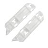 Left Right Pair Front Bumper Brackets for Honda For Odyssey 2005 2010 Plastic Replacement Parts 71198SHJA00 71193SHJA00