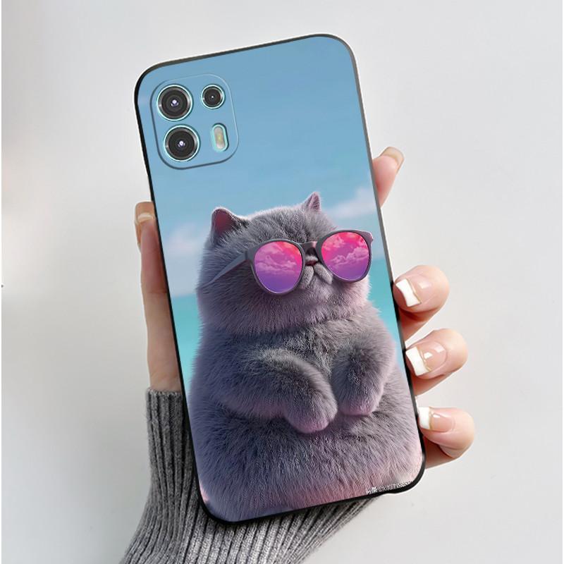 Pro pouzdro Motorola Edge 20 Fusion Módní Roztomilé Cool Chlapci Dívky TPU Měkký Kryt Pro Moto Edge 20 Lite Fundas Edge20 Fusion Nárazník