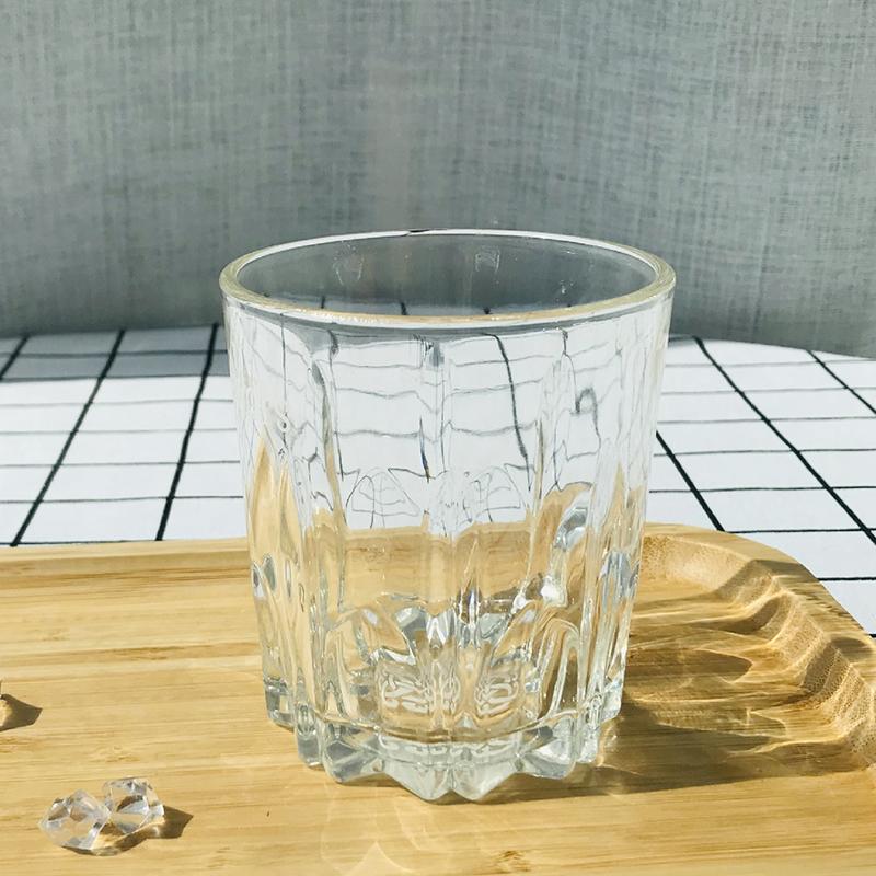 Glass Coffee Cups Thick Glass Mug Milk Juice Cup Transparent Bubble Tea Mocha Cups Breakfast Mugs Gifts for Friends Drinkware