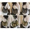 Vintage Camouflage Canvas Underarm Bag Women's Shoulder Messenger Bag