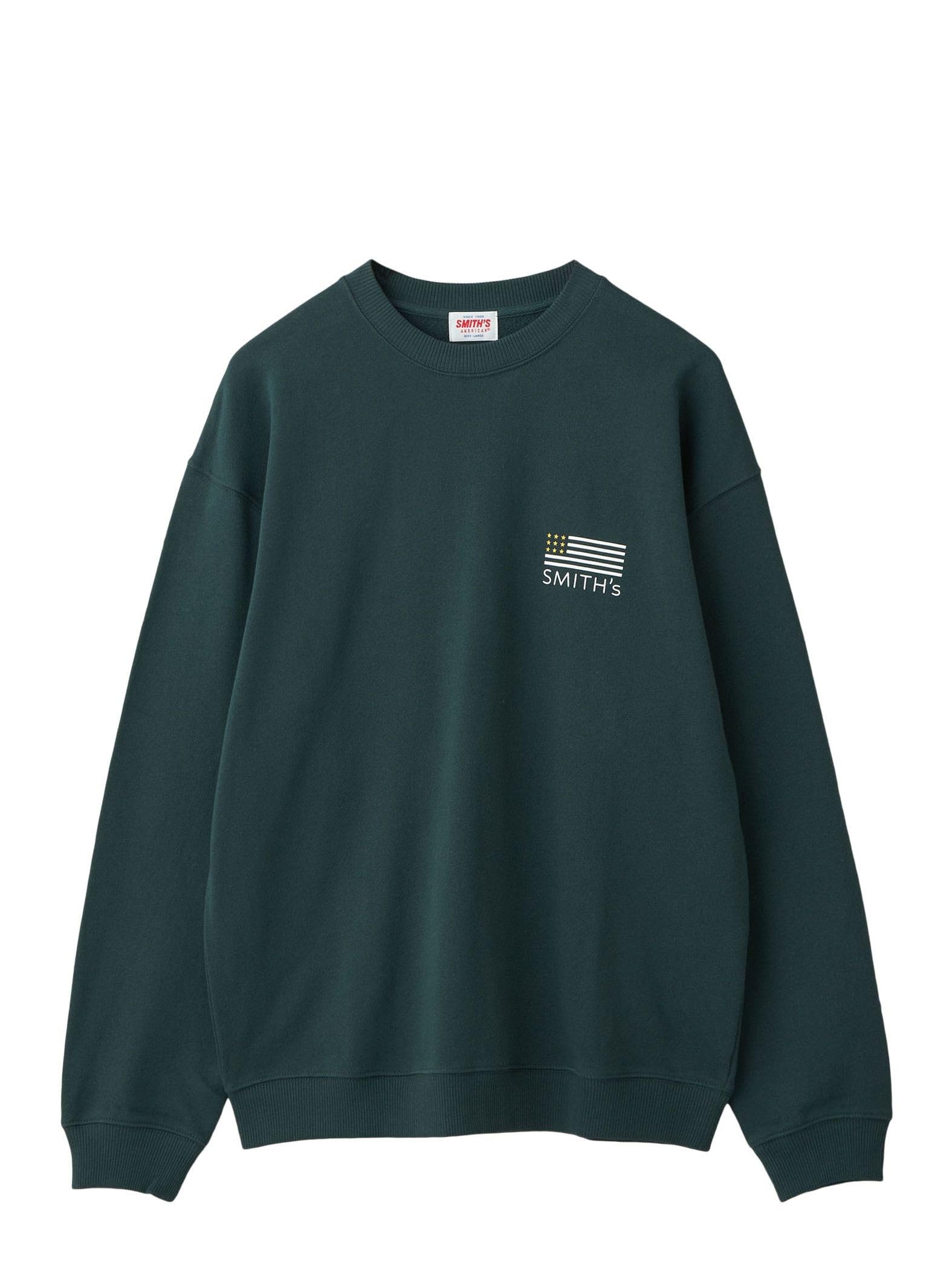 

Cohen Custom Back Print Sweatshirt 75206000006 6970 L SMITH S DK.GREEN(69)