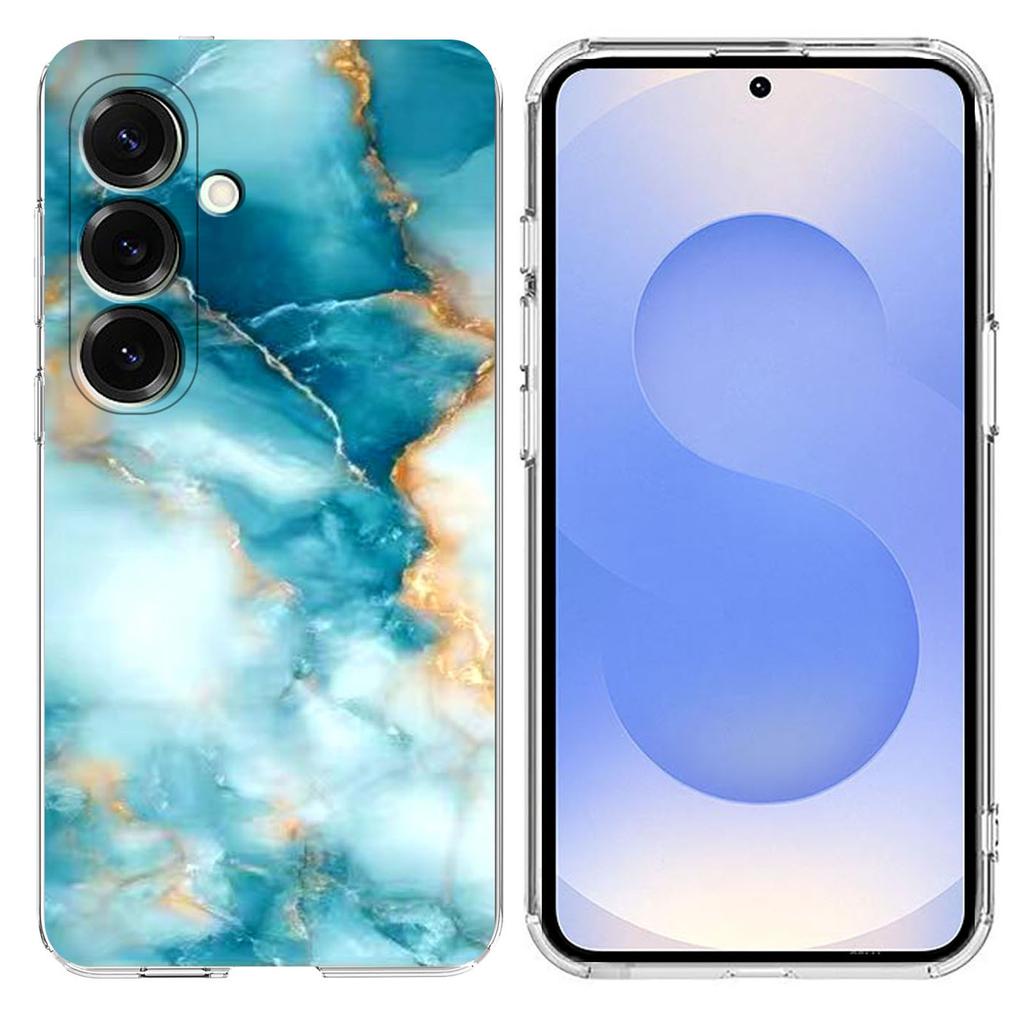 For Samsung Galaxy S25 FE Case Marble Pattern Printing Soft TPU Phone Cover