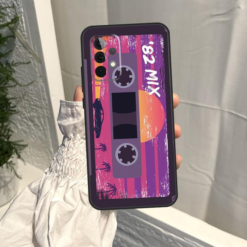 Retro etui na kasetę VHS dla Samsung Galaxy A16 A36 A56 A06 A13 A53 A33 A23 A55 A35 A17 A54 A34 A14 A52 A32 A15