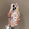 Jelly Two-in-one Double-layer Mobile Phone Case for Apple Mobile Phone Case Non-yellowing Cartoon Trendy Fashion Mobile Phone Case