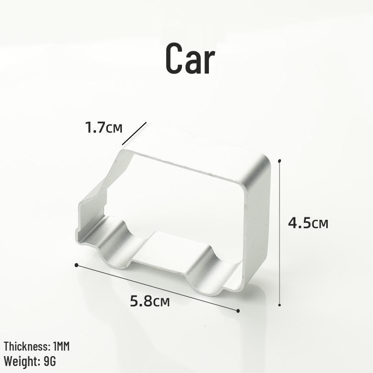 Keksform aus Aluminiumlegierung: Ananaskuchen, Weihnachten, & Ostern Ausstechform Backwerkzeug