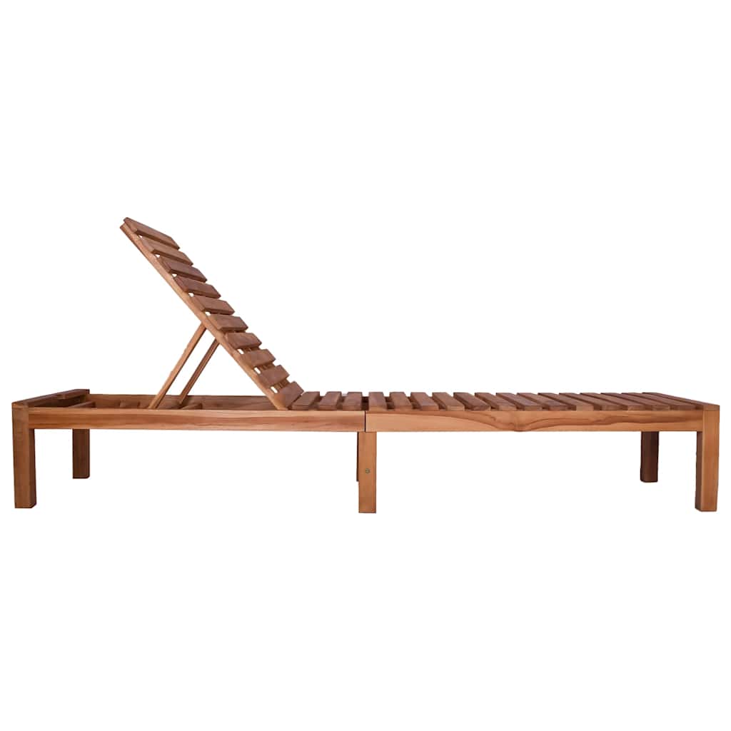 Teak Wood Sun Lounger