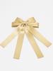 Lystrfac Fashion Fabric Ribbon Hair Bow Hairpin for Women Girls Hair Clips Back Head Top Clip Female Hair Accessories