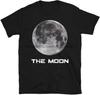 The Full Moon Lunar Astronomy Solar System Milky Way Galaxy Tshirt Short-Sleeve Unisex Mens T-Shirt