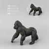 Wild Forest Animal Model Simulation Chimpanzee Family, Static Ornament Doll Toy