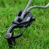 2/4Pcs Rope Tensioner Outdoor Backpacking Hiking Camping Guyline Cord Adjuster Heavy Duty Aluminum Alloy Self-Locking Rope Tightener