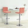 VidaXL Set of 2 Bar Stools, Pub Chair, Bistro Seat, Furniture for Dining Room Kitchen Living Room Home Interior, 333692
