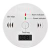 1Pcs LCD CO Sensor Work Alone Built In 85dB Siren Sound Independent Carbon Monoxide Poisoning Warning Alarm Detector
