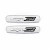 GT Badge Seat Sticker 2pcs Interior Chairs Seat Sticker For KIA CARNIVAL SPORTAGE Stinger Optima Rio Ceed K5 K3 K4 KIA Sticker