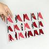 FOR HONDA HRC H WING Waterproof Reflective Motorbike Stickers Easy Peel Removable Decals for Motorcycle Car TP6