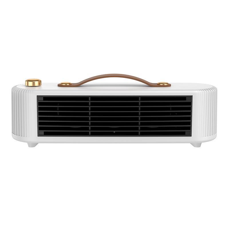 Compact Household Electric Heater: Stylish, Popular Desktop Design