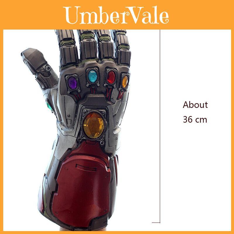 Premium Quality Avengers 4 Endgame Infinity Gauntlet Cosplay Iron Man Tony Stark Glove Props For Ultimate Collectors