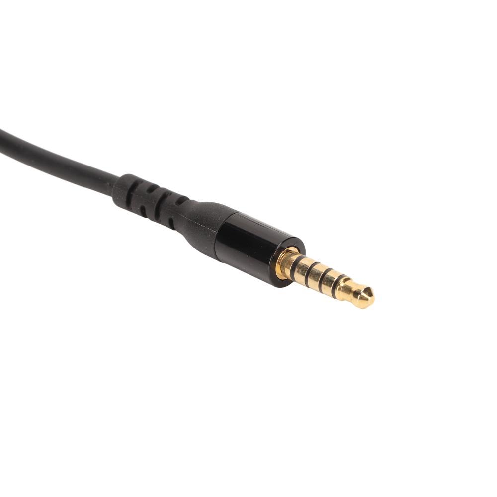 TRRS To TRRRS Replacement Headphone Cable Plug and Play Sound Cable Music Listening