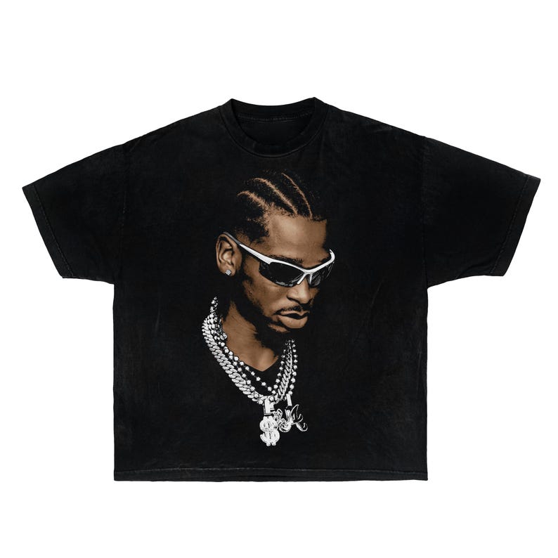 

Iced Out Chains Graphic Boxy Unisex T-Shirt, oversized, graphic,Unisex T-Shirt M