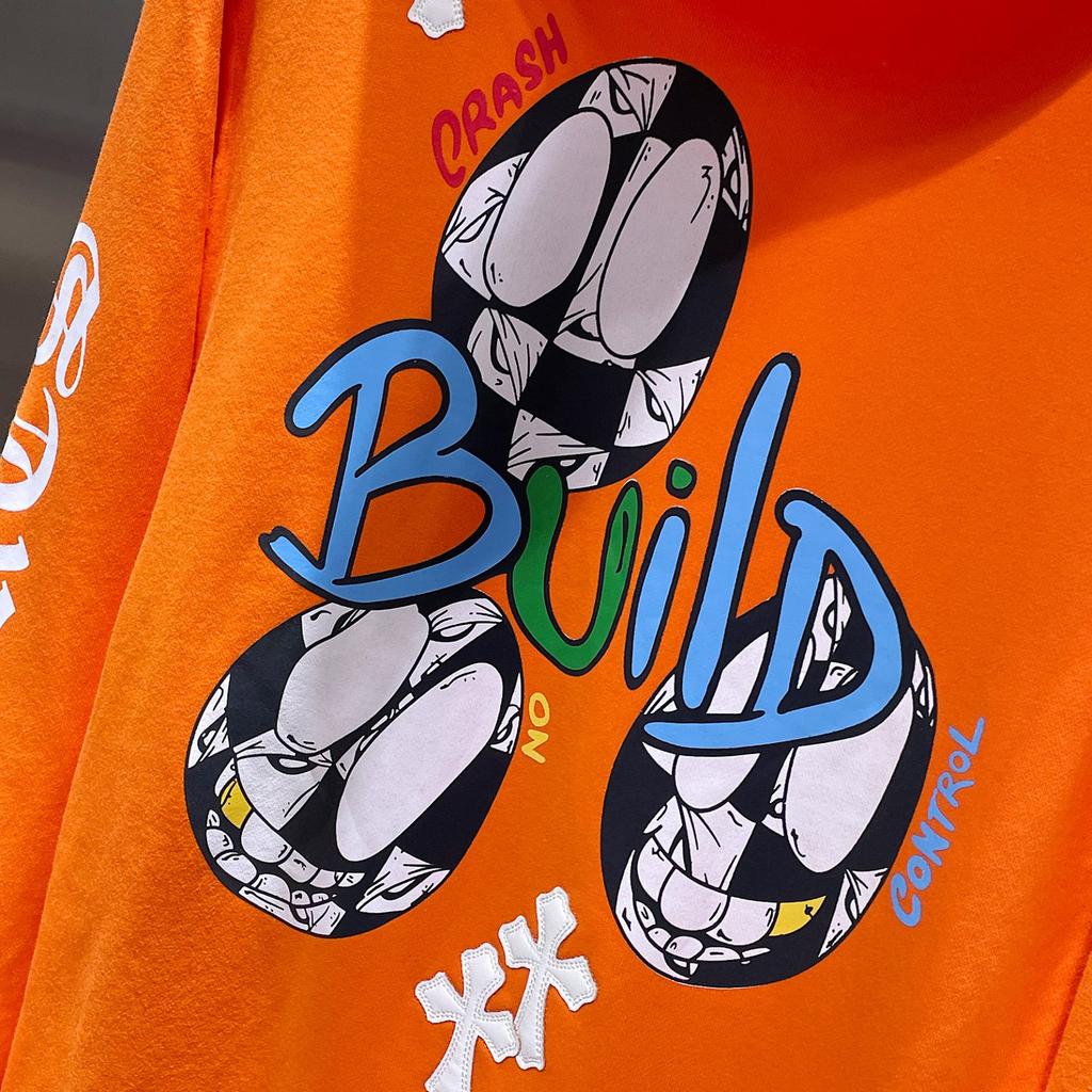 8302 CHROME HEARTS 2026 Neues Frühjahrs- und Herbst-Plus-Size Dünner Stil Klassischer Stil Logo Kapuzenpullover für Paare