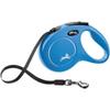 Rollleine New CLASSIC - Größe M - 5m - Blau für Hunde bis 25kg