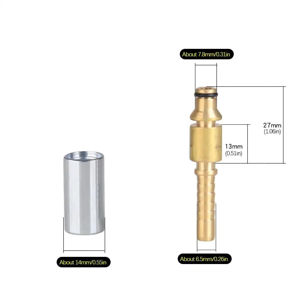 Accesorii Racord țeavă de înaltă presiune 1/4" pentru Mașini de curățat cu înaltă presiune Oțel Galvanizat Accesorii Conector pentru Curățarea Mașinii