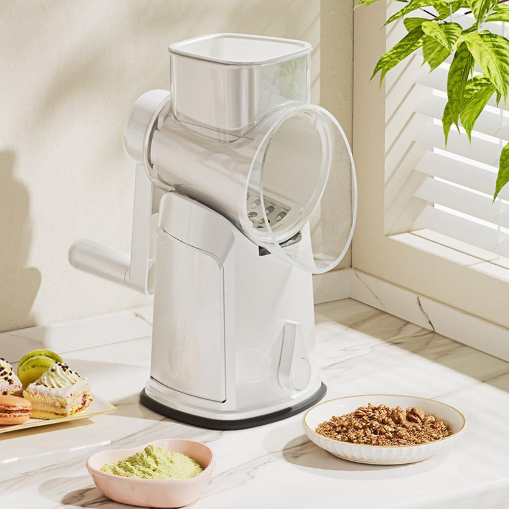 Detachable Hand-Crank Vegetable Slicer Manual Rotary Cheese Grater  Food Processing