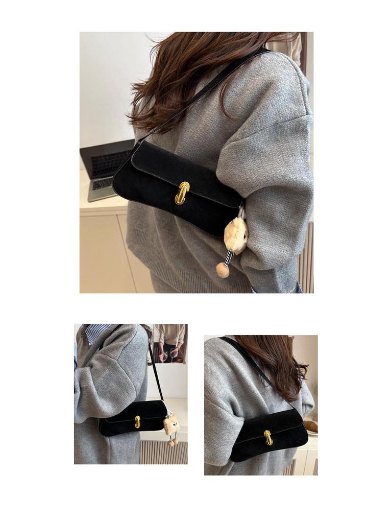 French Niche Women's Stylish Baguette Underarm Shoulder Bag - New 2025 Versatile Handbag