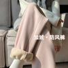 Women High Waist Fleece Lined Harem Jogger Pants Loose Cuff Ankle Windproof Sports Sweatpants For Autumn Winter