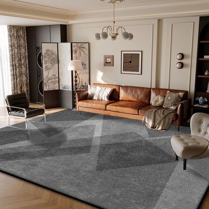 

Nordic Geometric Carpet for Living Room Decoration Gery Large Carpets Home Decor Bedroom Kitchen Lounge Rug Nonslip Floor Mats 60x90cm