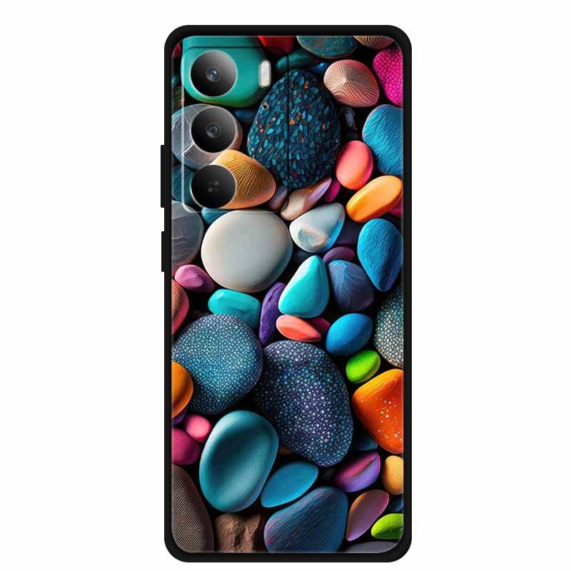 TPU Phone Case For Realme C75 C75X 4G Soft Silicone Cases Back Cartoon Patterns Cover Funda C 75 RMX3941 Fashion Luxury Bumper