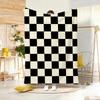 Classic motif C-Checkerboard Throw Soft Warm Throw Blanket for Bedroom Living Room Bed Travel Camping Picnic Gift