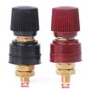 1Pcs 200A Binding Post M8 Thread 555 Type Brass Binding Post For Welding Machines Red Black Posts Terminal Blocks Power Supply