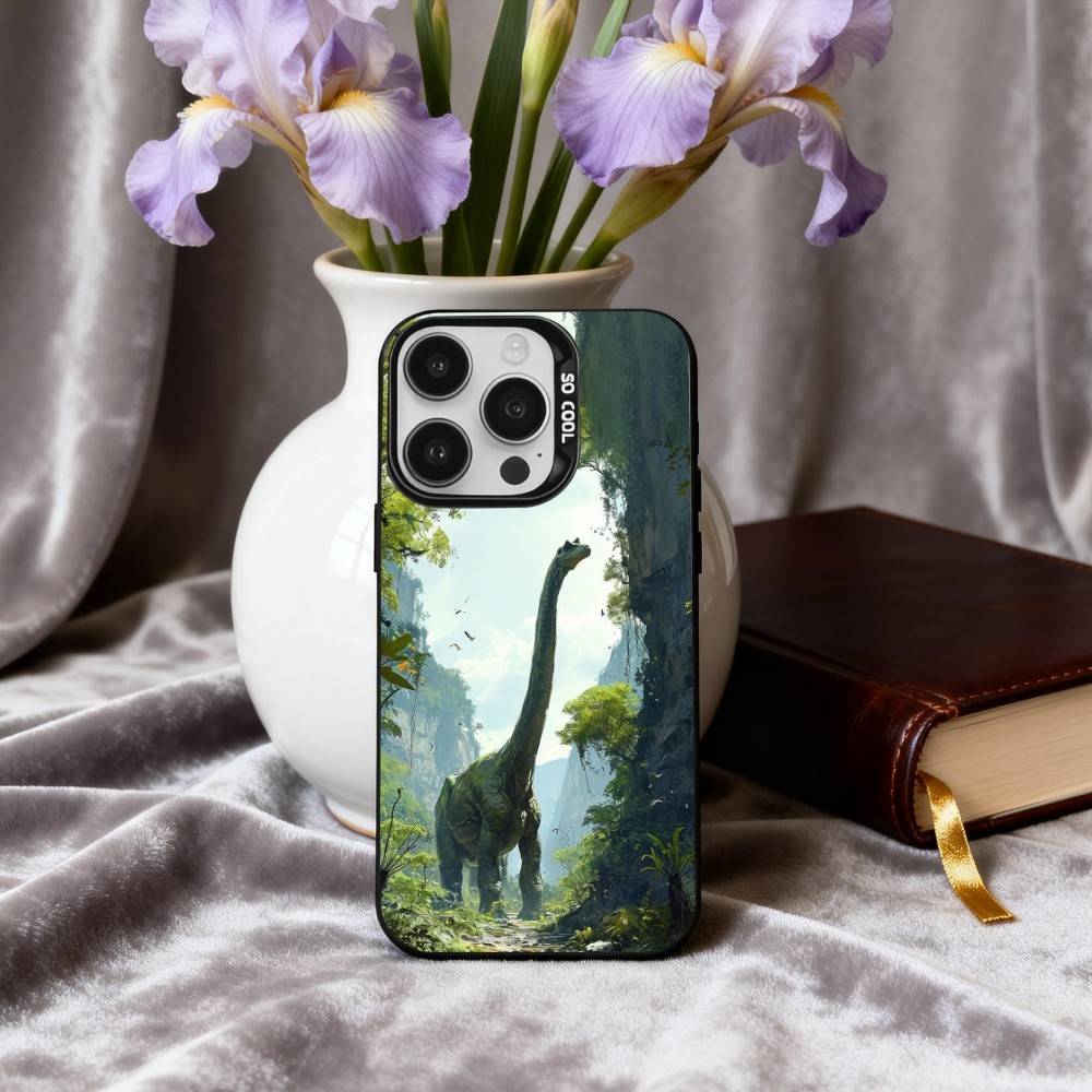 

Cool D-Dinosaur Art Phone Case For iPhone17,16,15,14,13,12,11 Plus,Pro Max Black Candy silver phone case iPhone13PRO