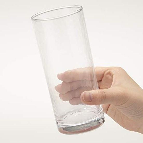 Toyo Sasaki Glass Tumbler Living Vessel Long 435ml Set 6 Made Japan Cup Highball Sour Chuhai 05064N