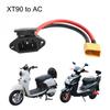 Ebike Battery Connector Cable with For XT90 To AC Charging Socket for Scooter