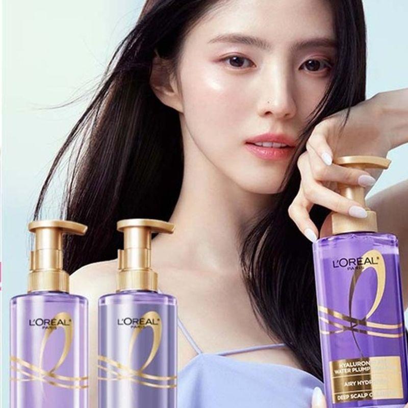 [2-piece set] Hyaluronic Acid Shampoo 440ml + Conditioner 440ml Shampoo + Conditioner