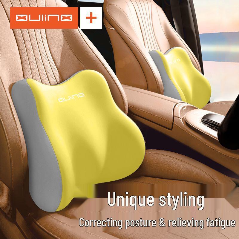 Ergonomický bederní podpůrný polštář pro kancelářskou židli a auto