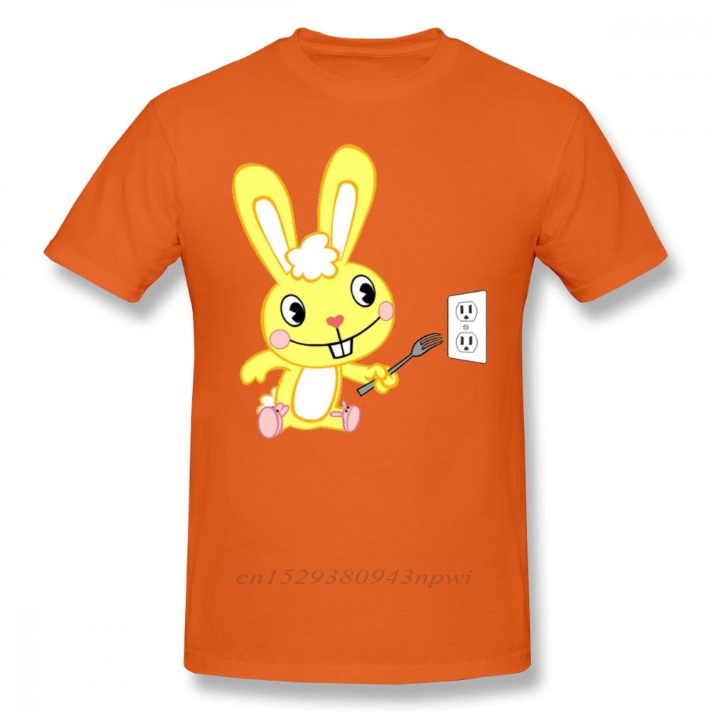 

Футболка Happy Tree Friends Футболка Happy Tree Friends Кідлз Мультяшний Принт Бавовняна Футболка з Коротким Рукавом Оверсайз Весела Футболка L