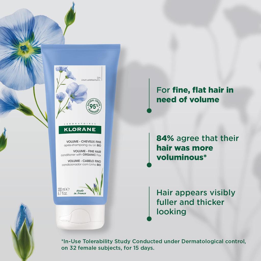 VOLUME Conditioner with Flax Fiber 200 Ml