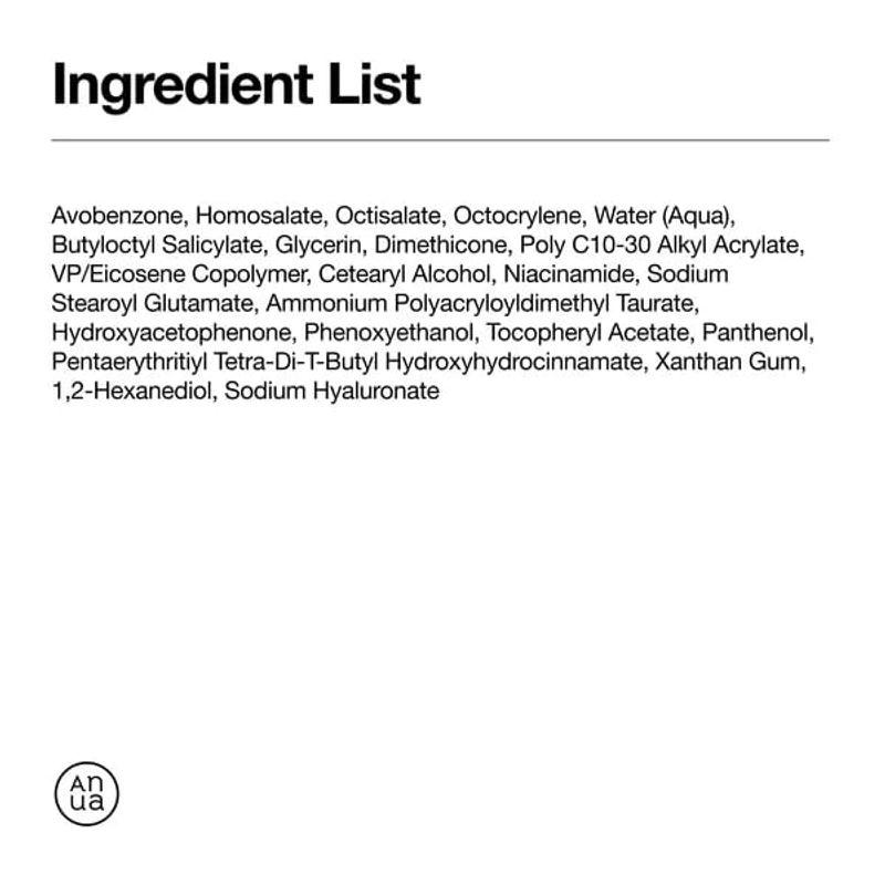 Anua - Zero-Cast Moisturizing Finish Sunscreen