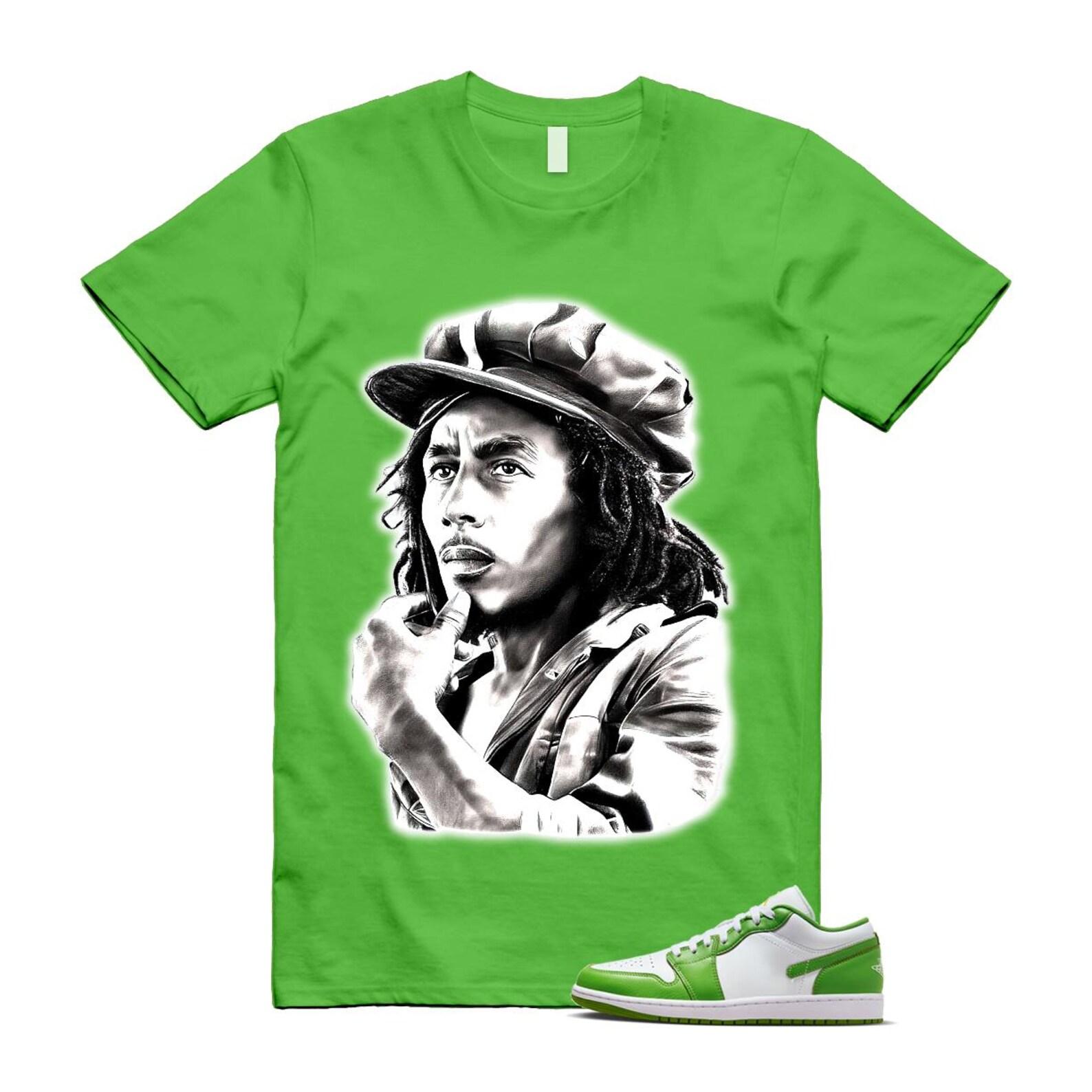 1 Chlorophyll Green White Lightning Low SE T Shirt Match MARLEY 2XL