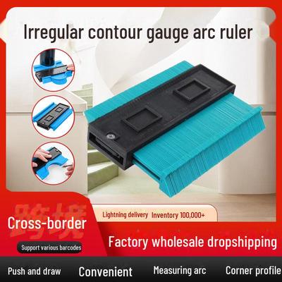Cross-Border Contour Gauge Arc Ruler - Irregular Shape Measuring Tool
