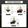2PCS H7 LED Headlights Super Bright 9005 HB3 9006 HB4 Fog Lights H8 H9 H11 H16(JP) 6500K 12V Spotlight Automobile Bulbs