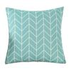 45x45cm Cartoon Cat Geometric Printed Sofa Cushion Cover Cotton Linen Home Living Room Decoration