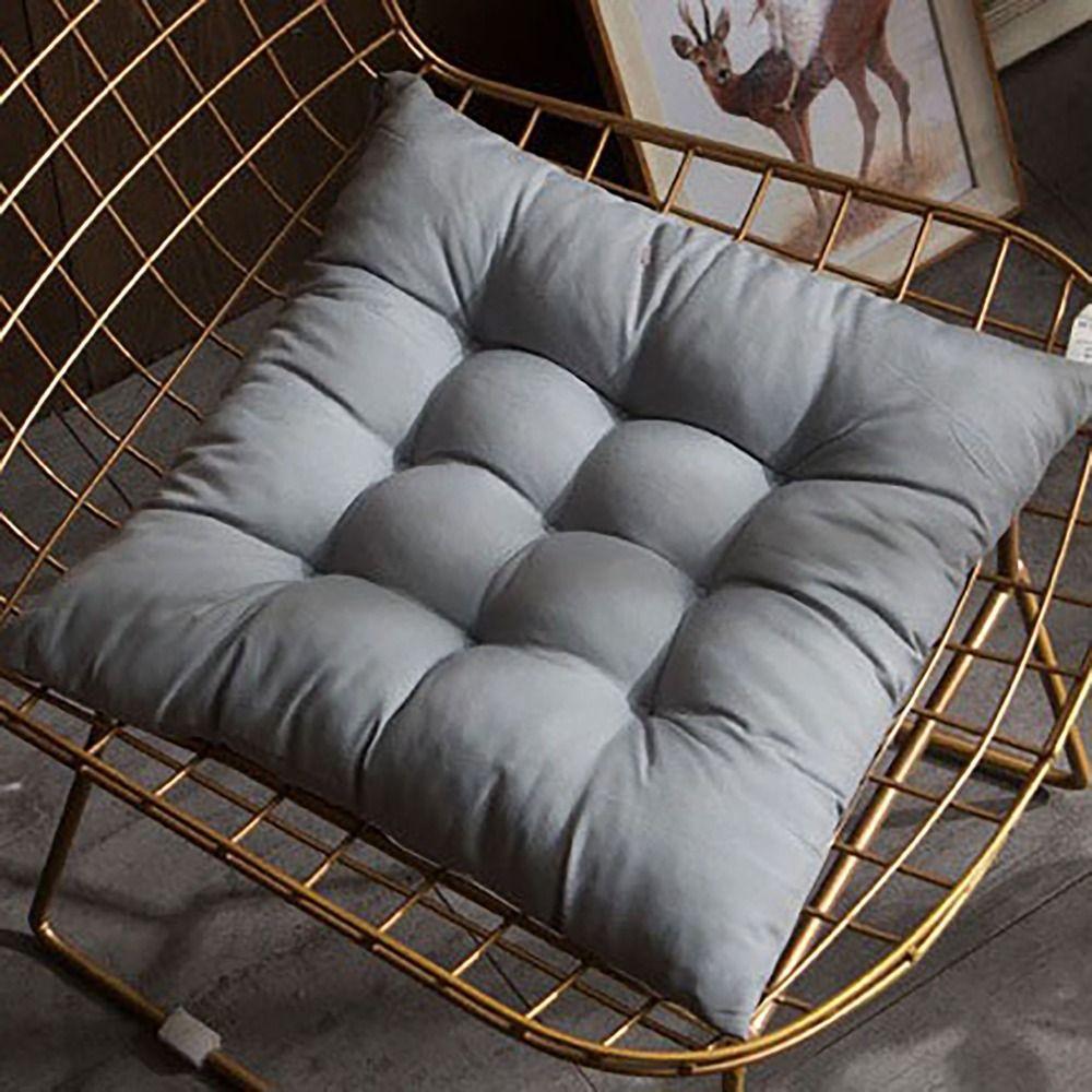 40*40 CM Dining Chair Seat Cushion Printed Back Cushion Ground Mat  Student Office Canteen