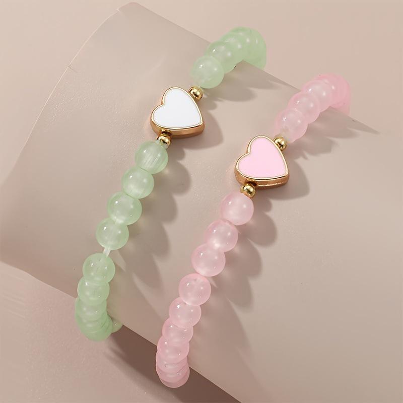 Charming Beaded Bracelets for Couples