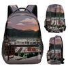 South Park School Bag Cartoon Backpack Sout Park Digital Full Print Kids Backpack