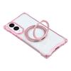 For Samsung Galaxy S25 Edge Magnetic Case Ring Kickstand TPU+PC Phone Cover