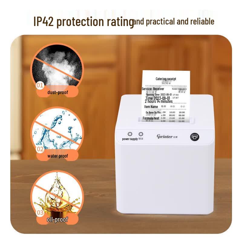Gprinter C58+ Bluetooth 58mm Thermal Receipt Printer CN Plug (adapter Included)