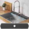 Kitchen Long Silicone Sink Faucet Mat Splash Guard Bathroom Absorbent Sink Splash Pad Countertop Protectors Mat Kitchen Gadgets